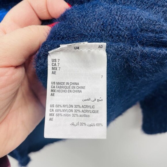 Holiday Lane Little Boys 7 Fair Isle Crewneck Long-Sleeve Sweater Blue $40 041 - Picture 9 of 9